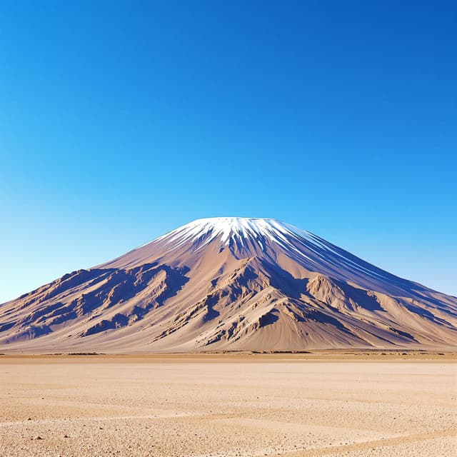 The scene is set outdoors, showcasing a vast natural landscape during the day.