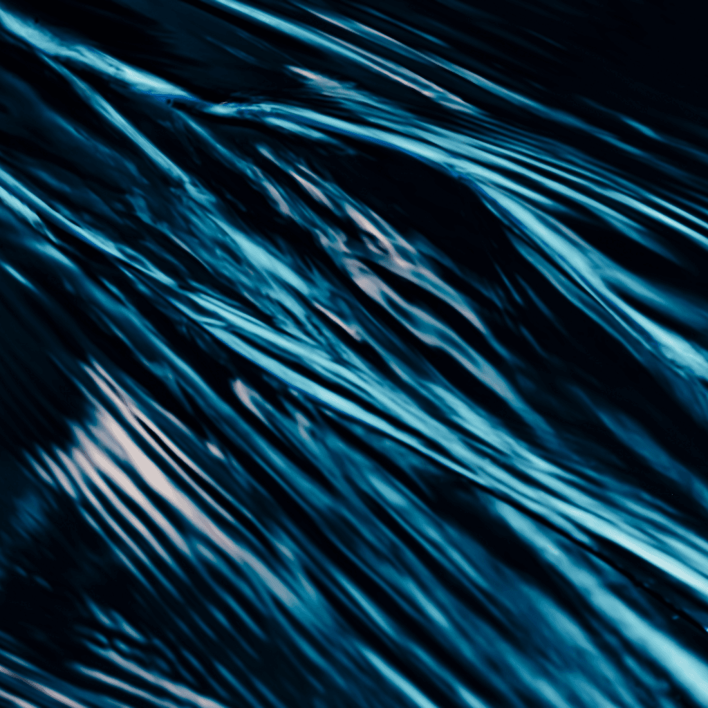 The scene presents an abstract, close-up view of what appears to be flowing water captured in motion.