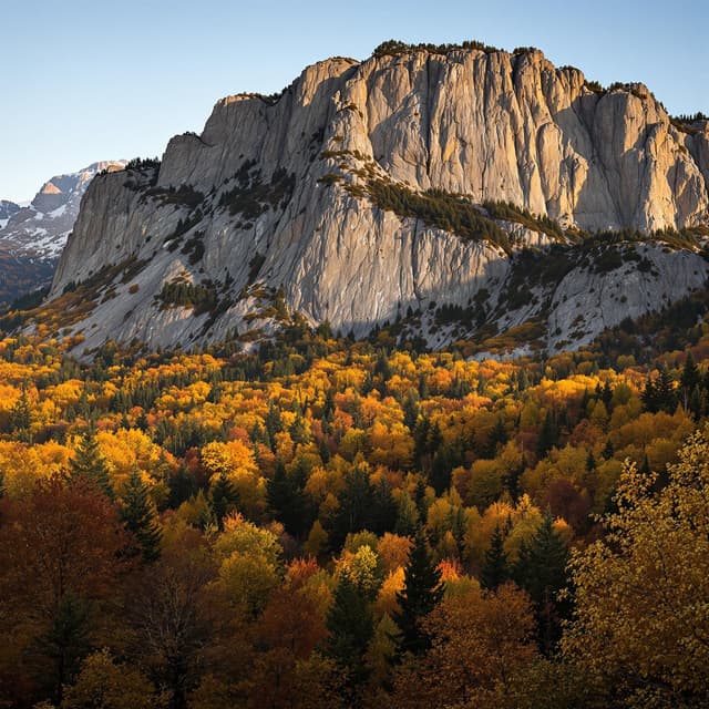 The scene is set outdoors during what seems to be an overcast day, as the light appears subdued and muted, adding a serene and somber atmosphere.
