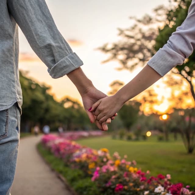 The scene takes place outdoors, along what appears to be a beach or coastal setting.